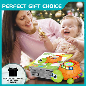 Jyusmile turtle beads rotate, aiding finger dexterity during play