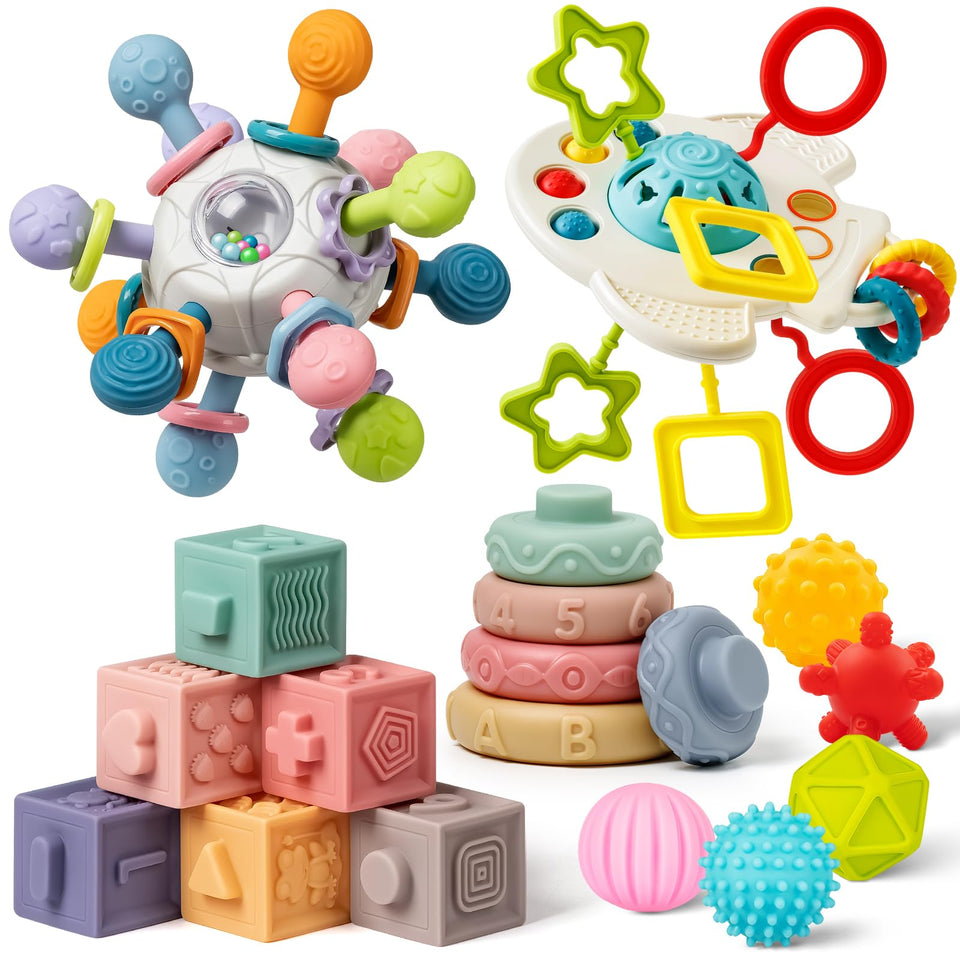 Jyusmile pull-string travel toy enhances hand strength and focus on the go.