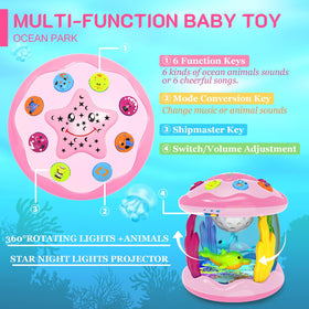 Jyusmile star light projector fills room with soothing night patterns