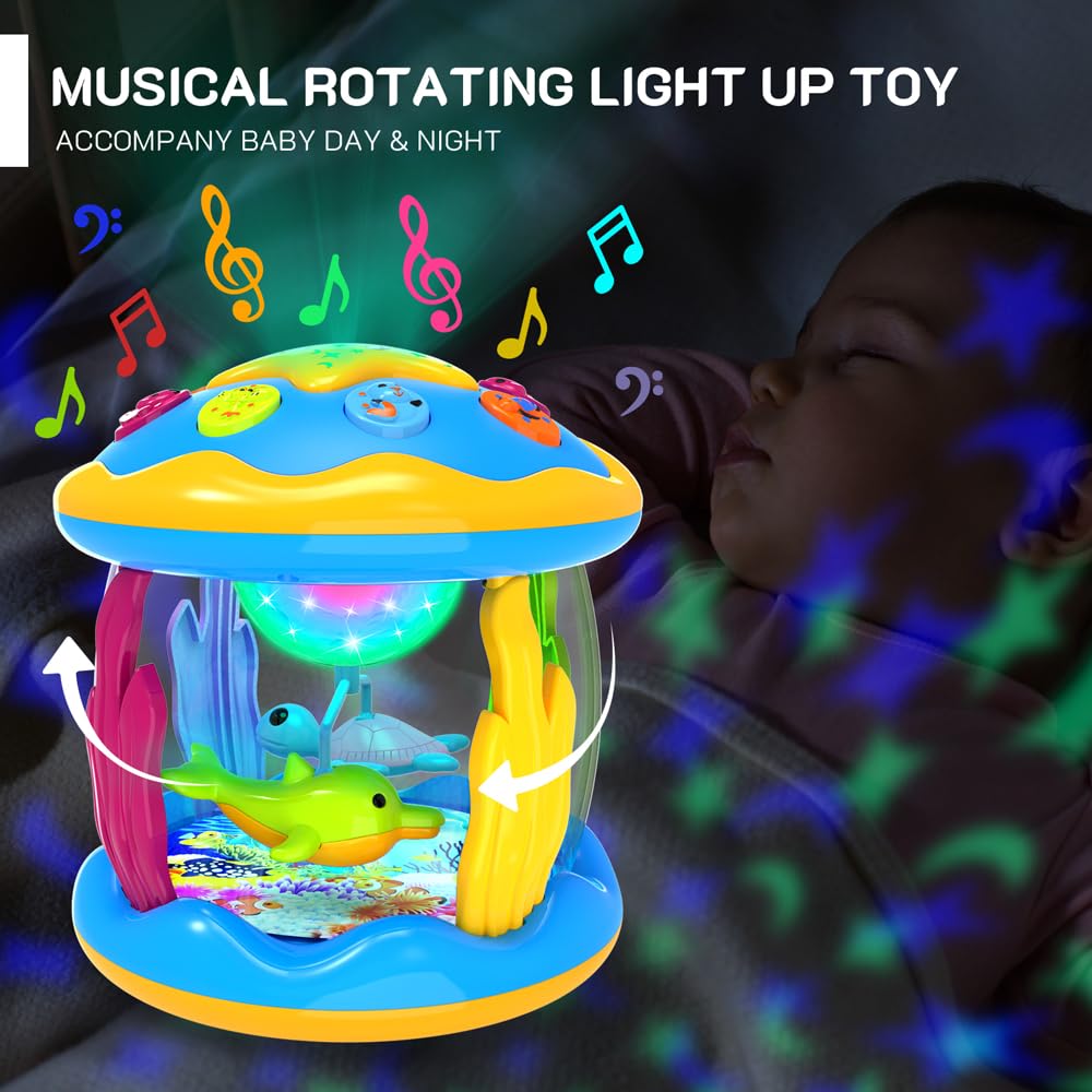 Jyusmile star night lights projector fills the room with calming star patterns