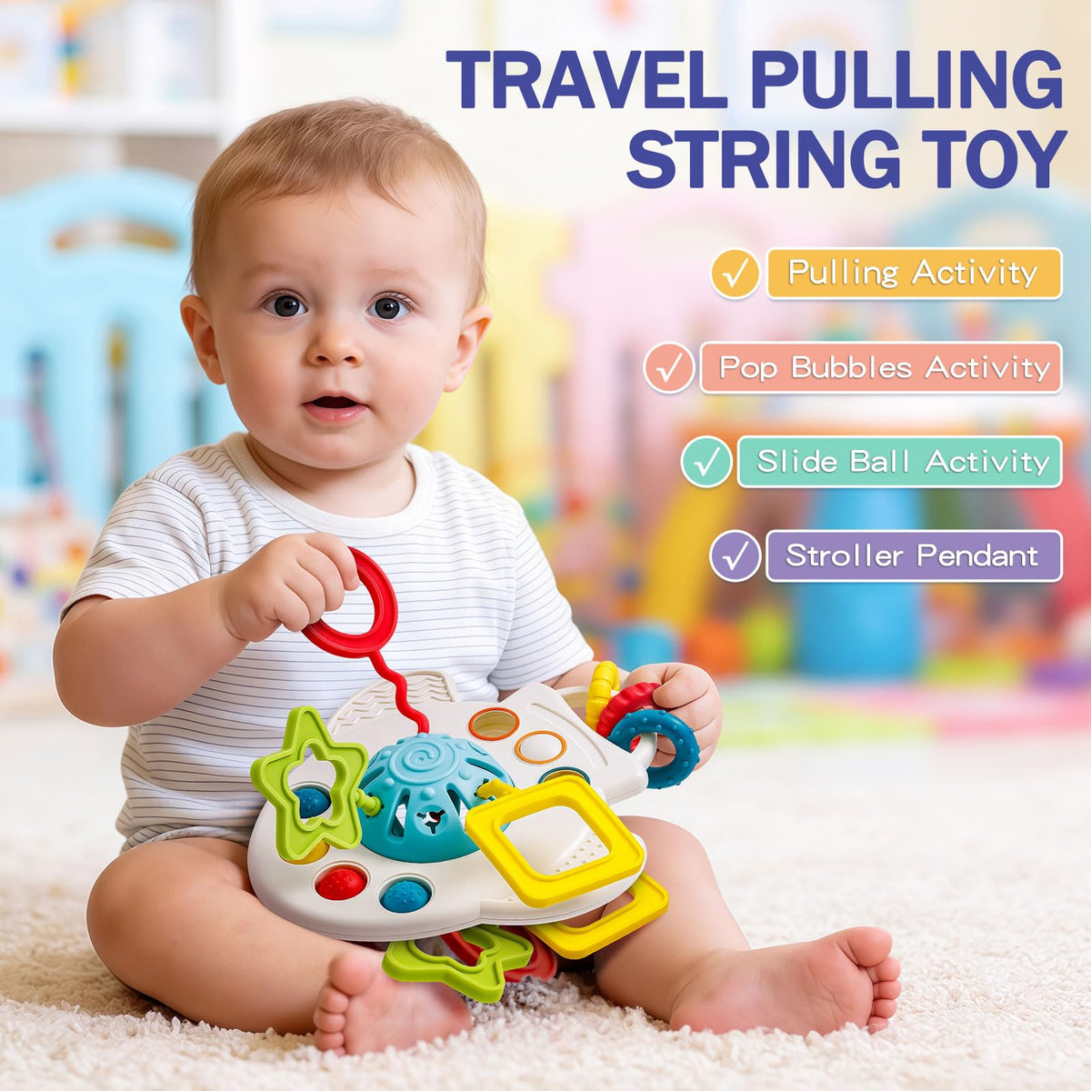 Jyusmile textured sensory balls boost tactile exploration and grip development.