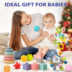 Jyusmile travel-friendly case keeps tiny toys organized for trips.
