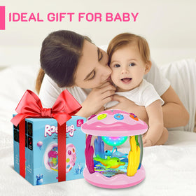 Jyusmile tummy-time activity wheel supports early motor skills