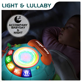 Jyusmile lullabies and soft lights soothe babies for peaceful naps.