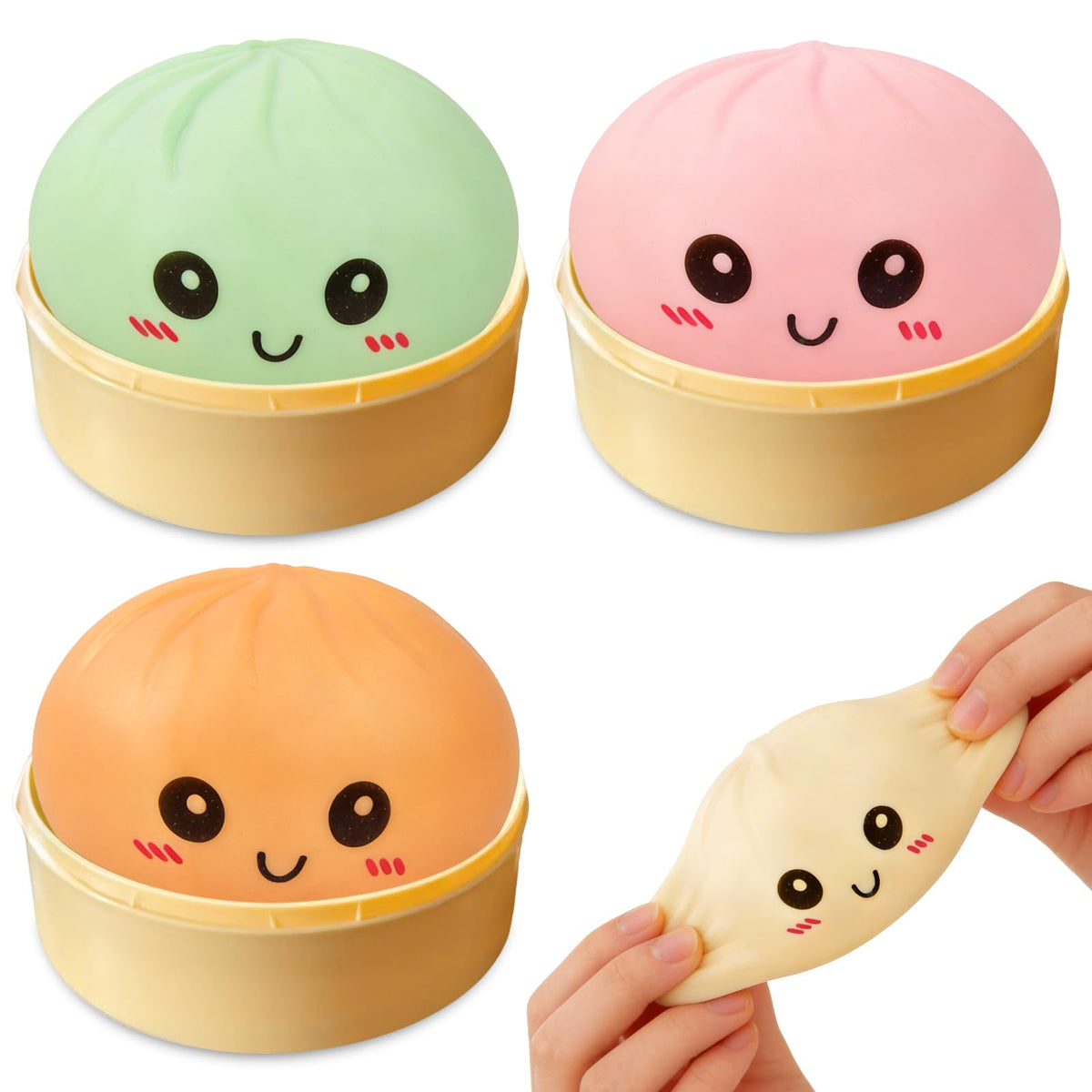 JYXT Dumpling Squishies kept handy for silent focus during meetings.