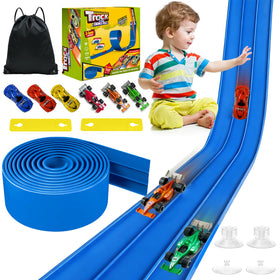 Jyyuehai 3-Lane track assembly for triple-race setup and easy play