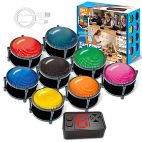 Jyyuehai wireless buzzers base console with LED winner indicators.
