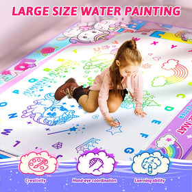 JZSIJ Water Doodle Mat stamps and roller boost interactivity.