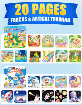 K'ONLE two-pack set makes a thoughtful travel gift for kids ages 3-6.