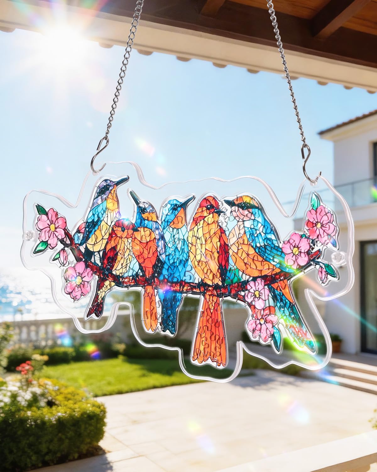 KAAYEE Acrylic Puzzles Suncatcher double-sided light reveals rainbow hues