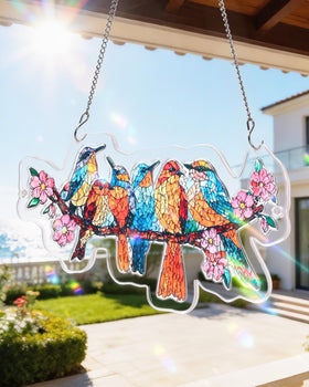 KAAYEE Acrylic Puzzles Suncatcher double-sided light reveals rainbow hues