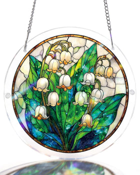 KAAYEE Suncatcher shown as a decorative room focal point.