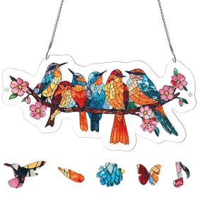 KAAYEE Acrylic Puzzles Suncatcher shows vibrant colors that brighten windows