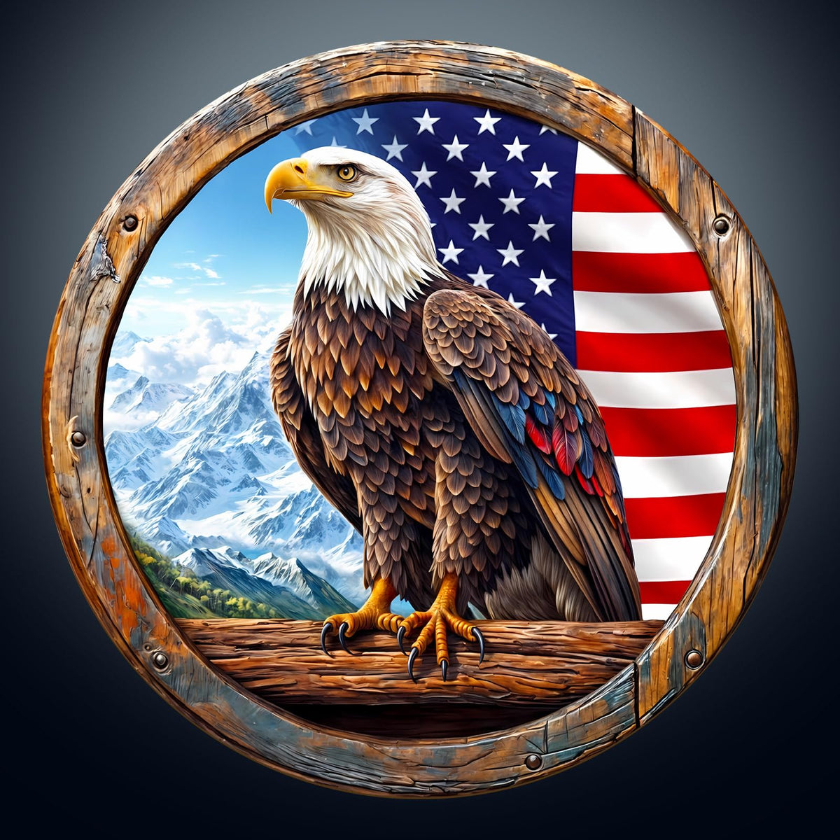 KAAYEE Bald Eagle 3D vision puzzle shows lifelike detail for immersive, stress-free focus.