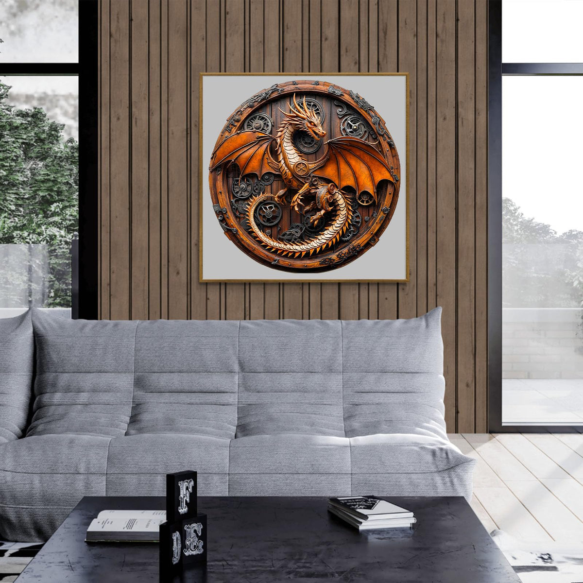KAAYEE Dragon Puzzle laser-cut precision ensures tight fits