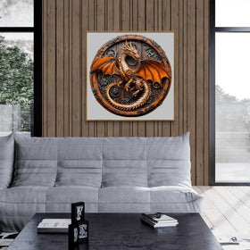 KAAYEE Dragon Puzzle laser-cut precision ensures tight fits