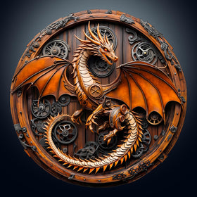 KAAYEE Dragon Puzzle UV printing adds realistic depth