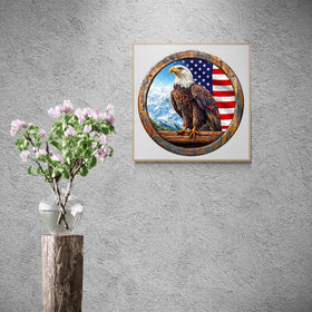KAAYEE home-decor wooden puzzle becomes a stylish mantelpiece after assembly.
