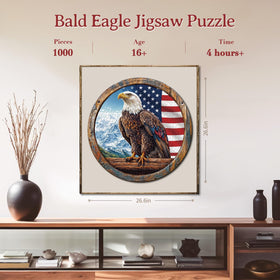KaayeeWood 1000-piece puzzle pieces, a fulfilling adult challenge.