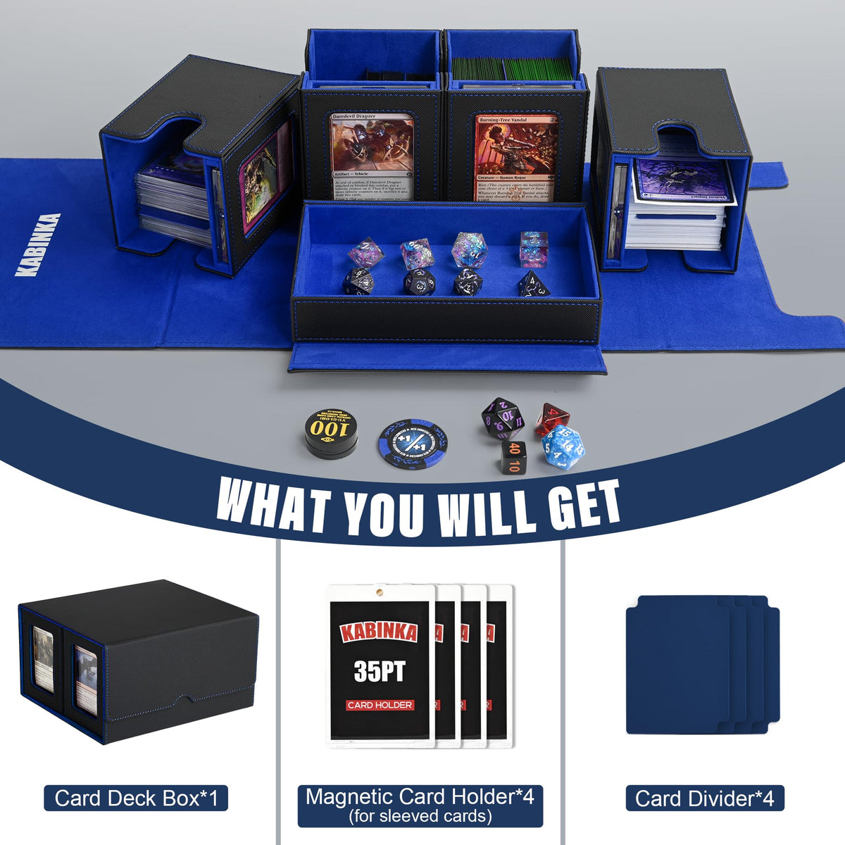 Kabinka 35pt card holders provide extra protection for valuable cards.