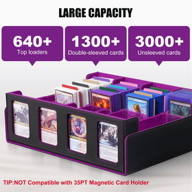 Kabinka 4-row deck case with removable lid for portable, space-saving setup