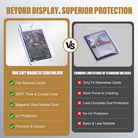 Kabinka Card Deck Box waterproof PU leather exterior for travel durability.