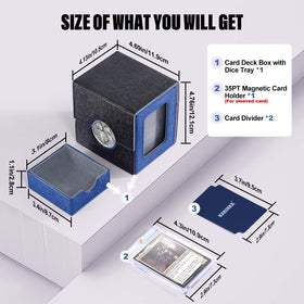 Kabinka high-capacity storage for MTG/TCG cards and sleeves