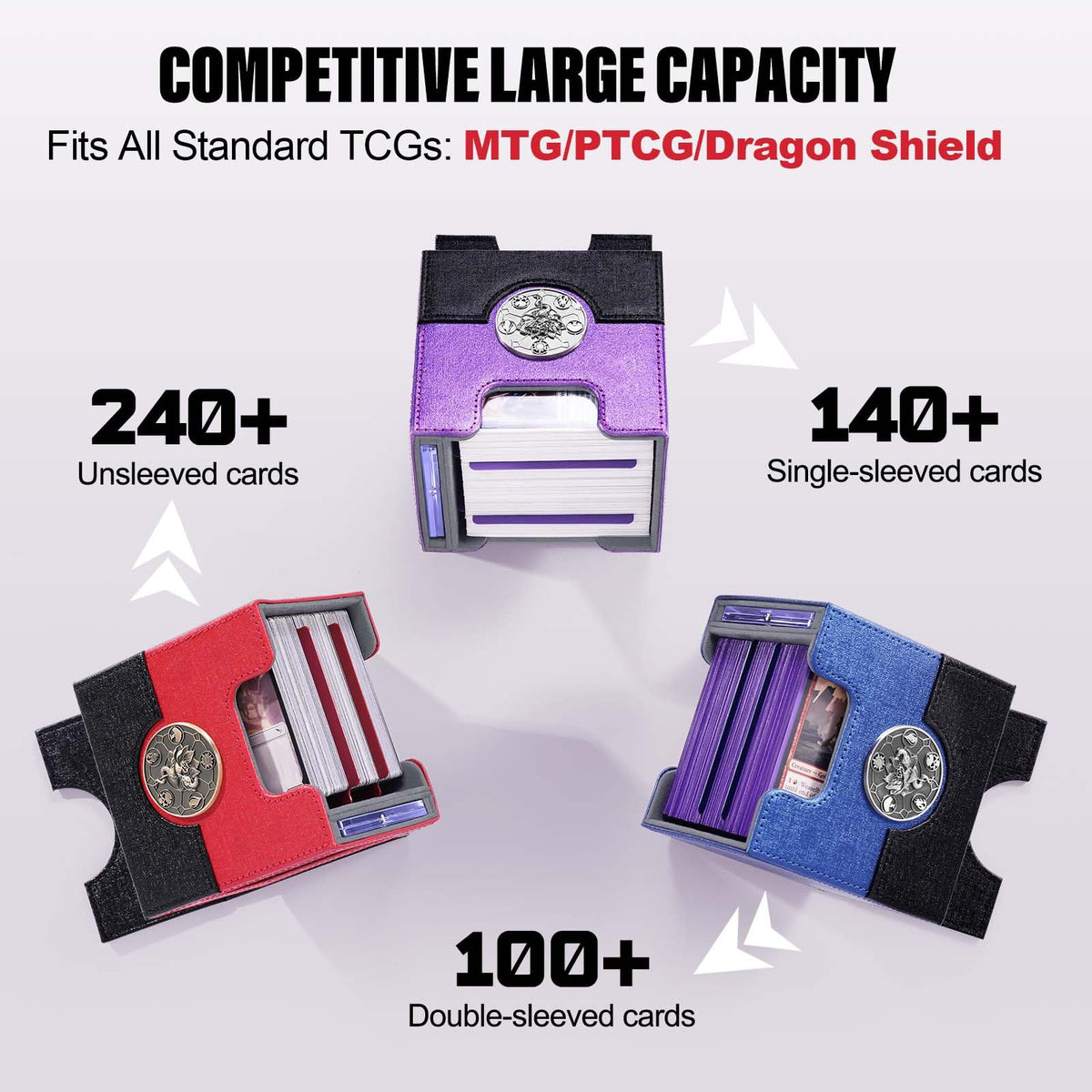 Kabinka Commander 35PT card holder keeps your display card secure.