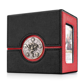 Kabinka Commander deck box emblem highlights a premium metal accent for a striking look.