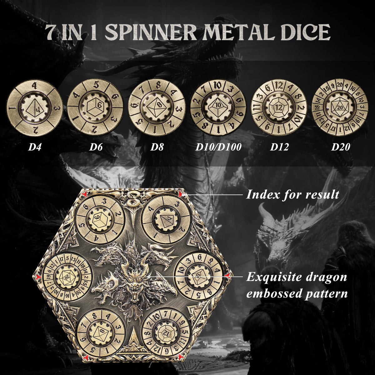 Kabinka spin-dial gear close-up emphasizing smooth spin action