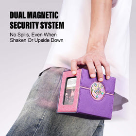 Kabinka fits 100 Dragon Shield sleeved cards for reliable protection.