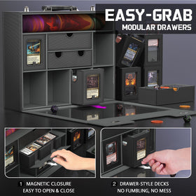Kabinka MTG Commander Deck Box 8mm frame provides rugged support