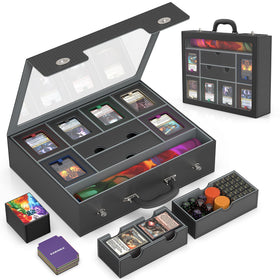 Kabinka MTG Deck Box front view showing modular storage for organized play