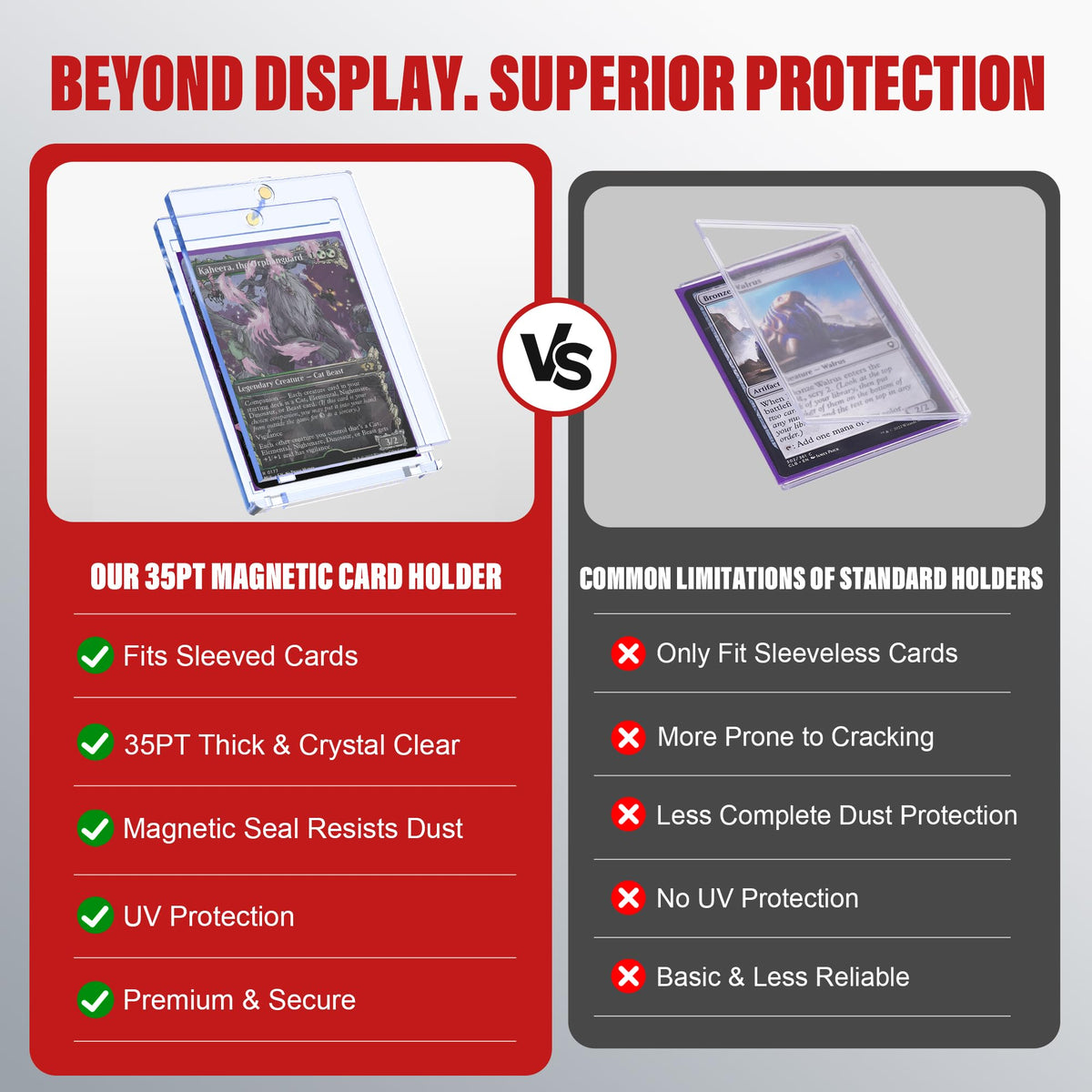 Kabinka PU leather exterior resists wear while keeping gear secure.