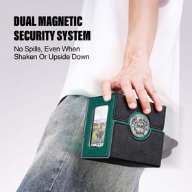 Kabinka wide U-shaped opening enables fast card draws and quick setup.