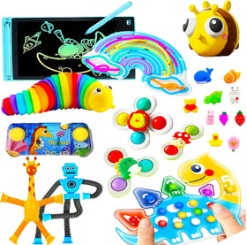 Kabvry 21-pack fidget set with gift box for travel and classroom rewards