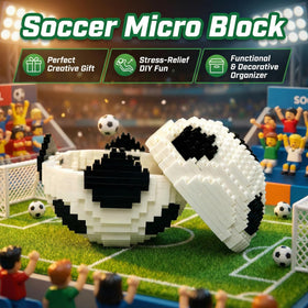 Kadablk soccer blocks finished model ready for office display