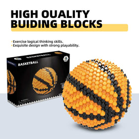 KADELE desktop decoration with spherical block sculpture for home or office