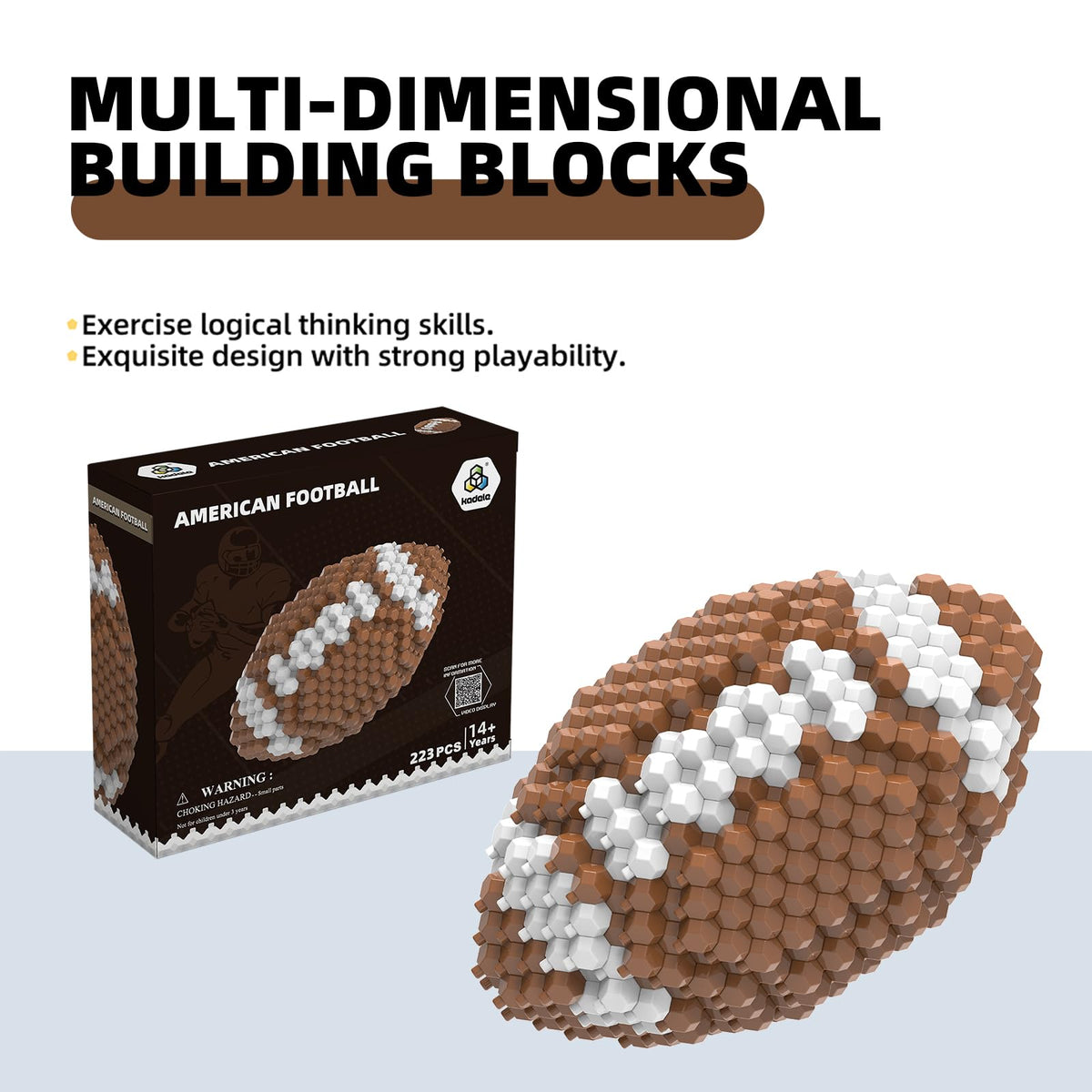 KADELE Polyhedral structure blocks promote spatial thinking and manual dexterity