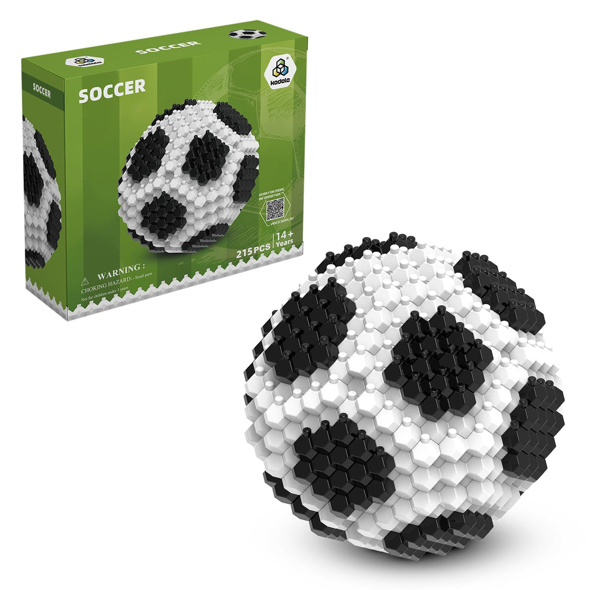 KADELE Soccer Building Set assembly showcases a challenging hands-on project