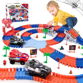 KaeKid Spider Track Bridge scene boosts imaginative play and fine motor skills.