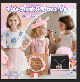 Kaelinda axolotl crossbody bag for carrying small treasures