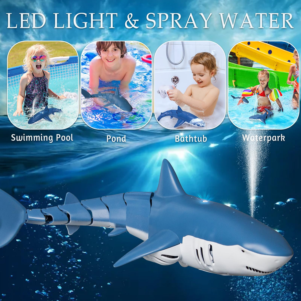 Kafuzi remote control is waterproof for poolside use
