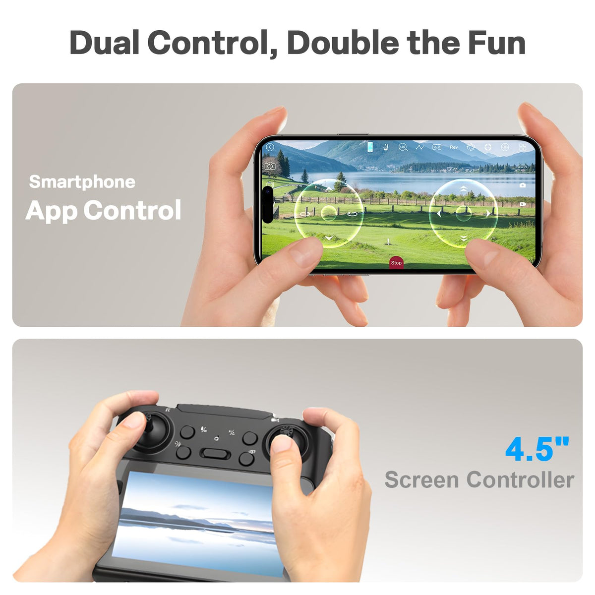 KAGEEN drone with optical flow hover provides steady, precise positioning for beginner pilots.