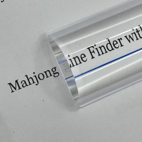 KAIBERYL Mahjong magnified line reader with guiding lines aids quick tile identification during play.