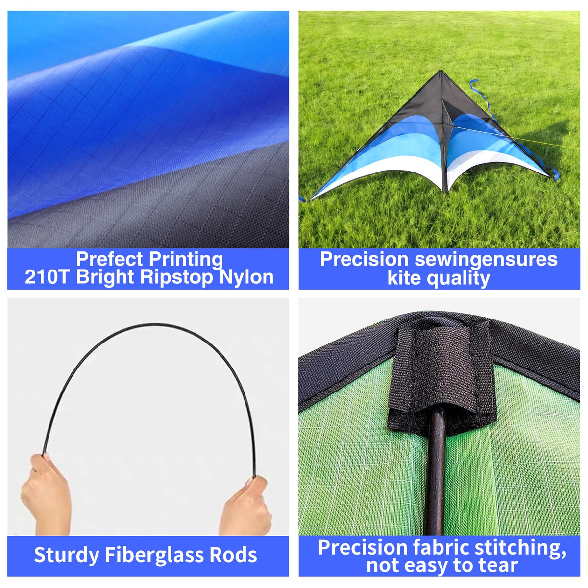 Kaiciuss beach kite kit gift-ready in translucent bag