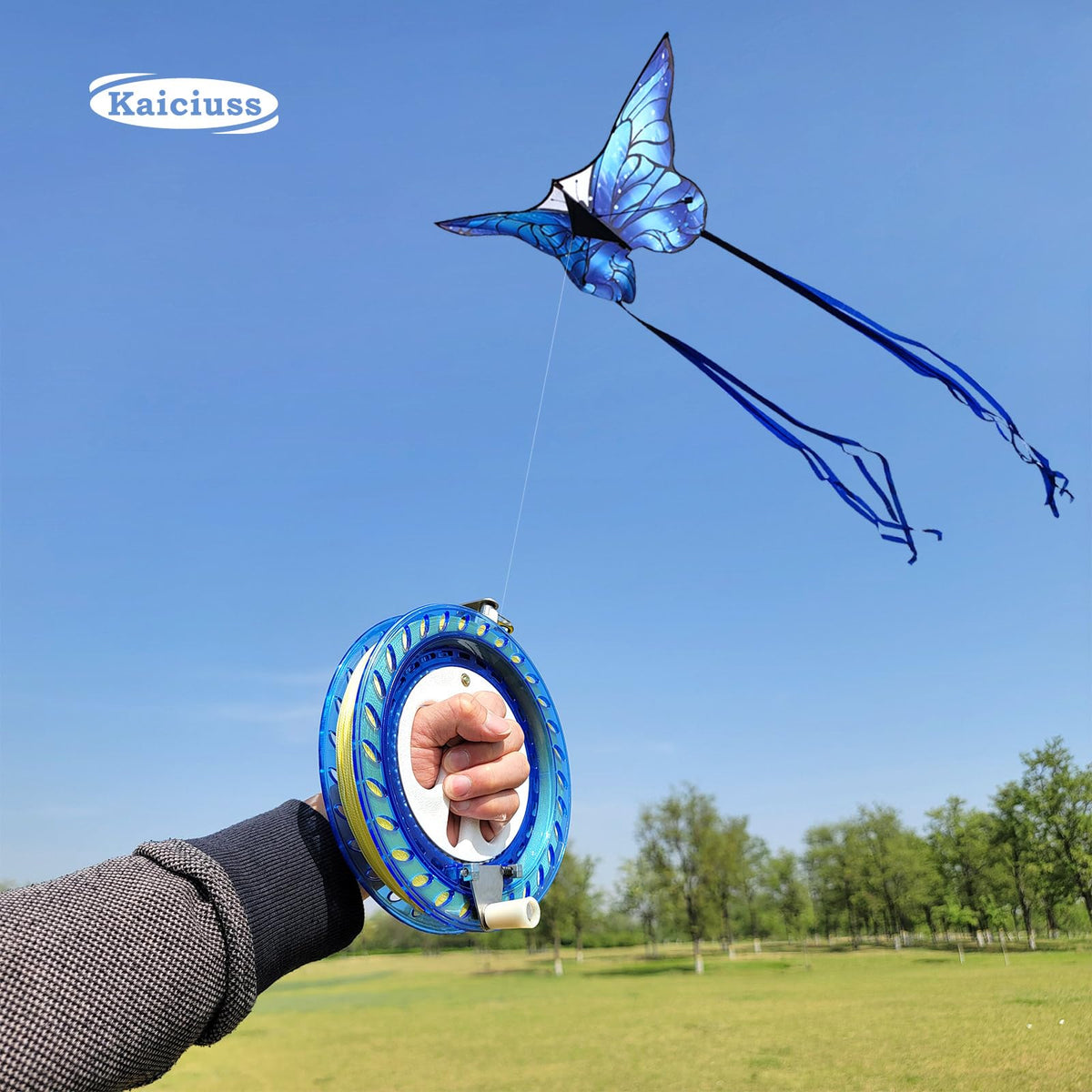 Kaiciuss butterfly wing design offers lifelike movement for a thrilling flight.