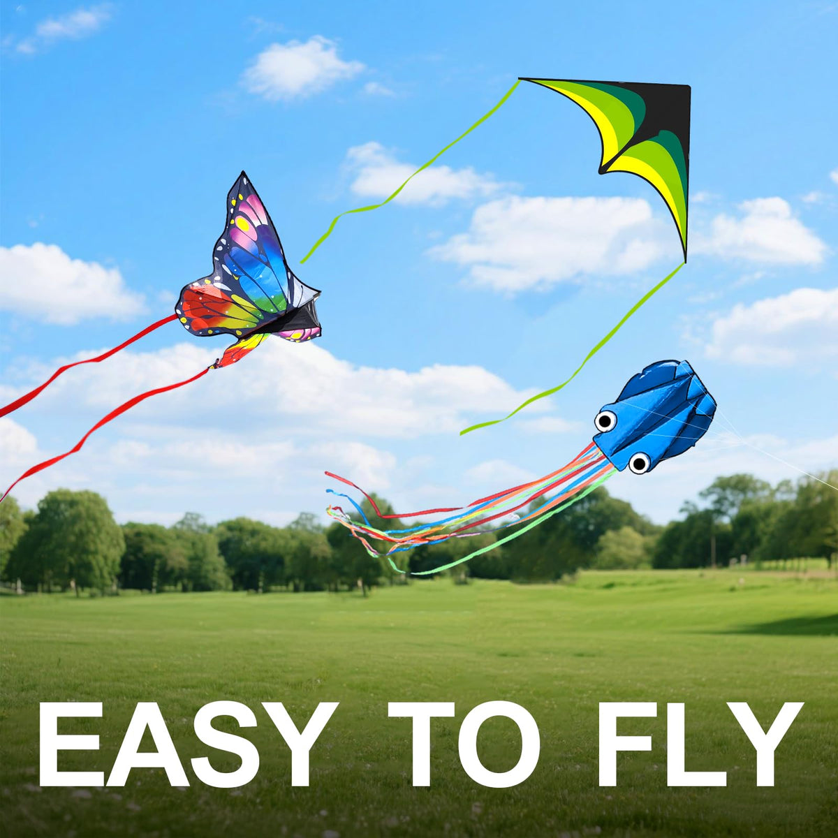 Kaiciuss gift packaging includes a card inside the reinforced kite bag