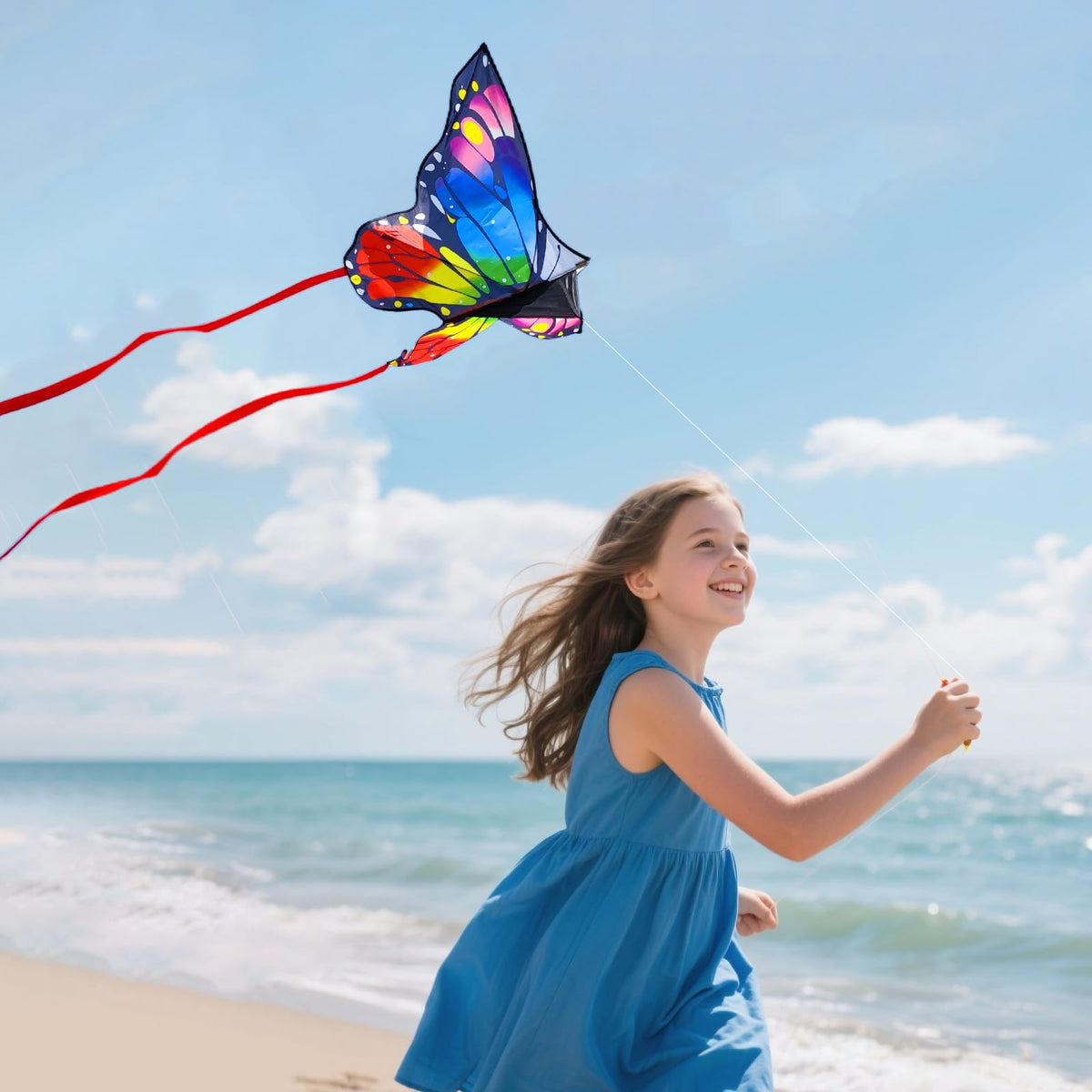 Kaiciuss triangle kite classic shape for stable easy flights