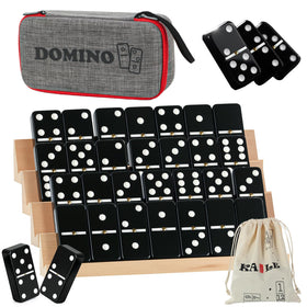 KAILE jumbo domino tiles with clear pips for easy reading